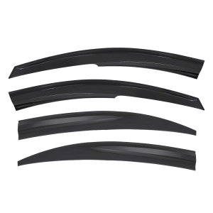 Hyundai Accent Wind Deflector - Omac - Black - '06-'11